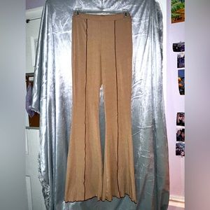tan/beige long stretchy pants
